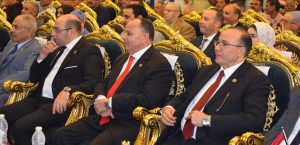 المهندس أحمد شكري أثناء المؤتمر 