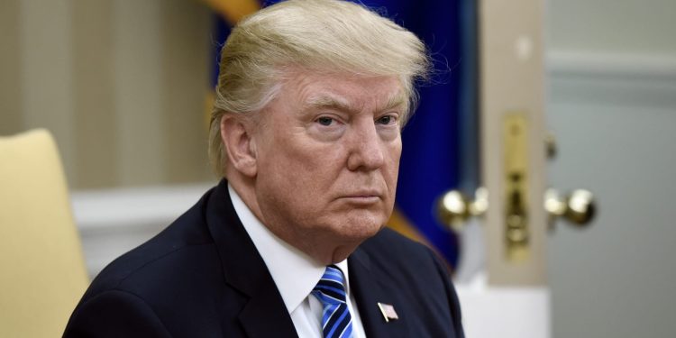 الرئيس الأمريكي دونالد ترامب