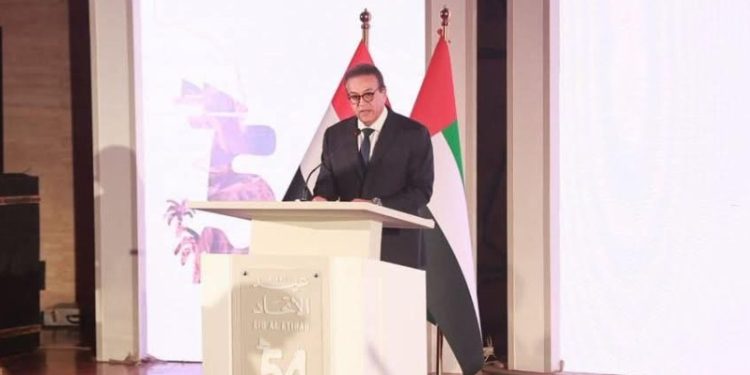 نائب رئيس الوزراء المصري يشهد إحتفالية العيد الوطني ال 54 للإمارات