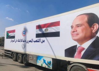 إرسال قافلة طبية وكميات أدوية ومستلزمات للأشقاء بالسودان.
