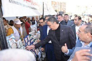 إفتتاح سوق اليوم الواحد بحدائق الأهرام