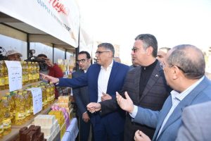 إفتتاح سوق اليوم الواحد بحدائق الأهرام