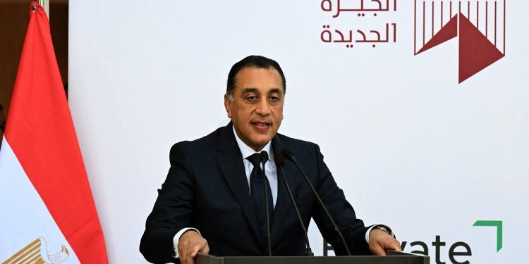 الدكتور مصطفى مدبولي رئيس مجلس الوزراء