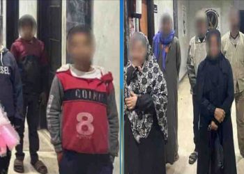 ضبط 11رجل وسيدة لإستغلالهم الأطفال في التسول