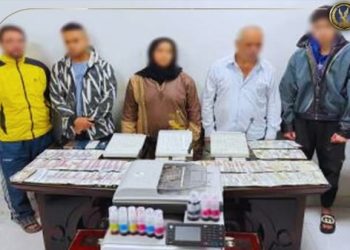 ضبط تشكيل عصابي تخصص في تصنيع العملات المحلية