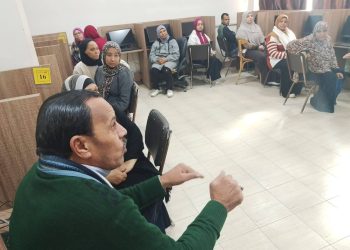 تدشين برنامج محو الأمية الإلكترونية للعاملين بصحة بنى سويف