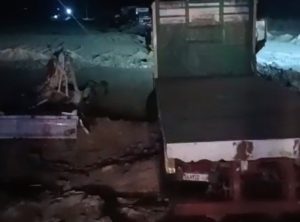 حادث تصادم على صحراوي المنيا 