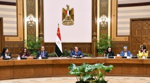Fb الرئيس عبدالفتاح السيسي خلال تكريم المرأه المصرية 