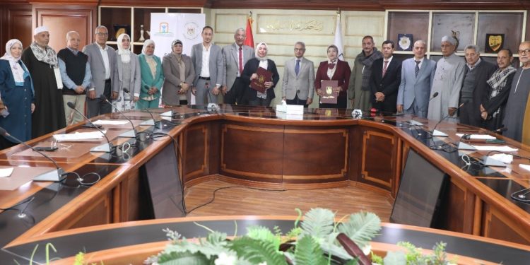 توقيع بروتوكول تطوير حضانات الجمعيات الأهلية ببني سويف