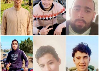 المتوفون في حادث تصادم سيارتين بالمنوفية