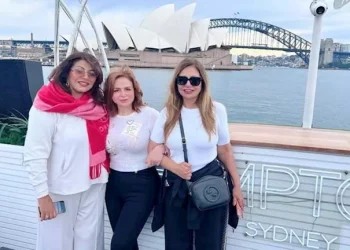 من ميناء سيدني.. ثلاثي النجوم ليلى علوي وإلهام شاهين وهالة صدقي يخطف الأنظار