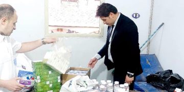 صحة بني سويف تضبط مركز تغذية يديره فني تمريض بدون ترخيص وعيادة أطفال منتهية الترخيص بسمسطا