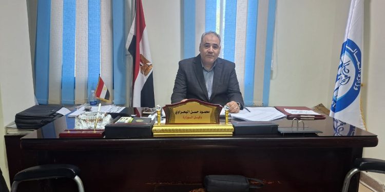 محمود البحراوي رئيس منطقة الضرائب العقارية ببنى سويف