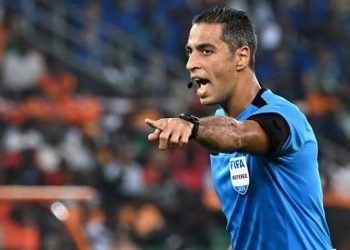 أمين عمر حكما لمباراة الأهلي السعودي وأوكلاند النيوزيلندي